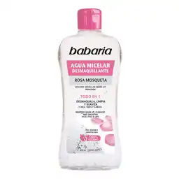 Babaria Agua Micelar Rosa Mosqueta Todo en 1 Piel Sensible