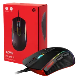 Rgb Xpg Mouse Gamer Primer Negro/Rojo