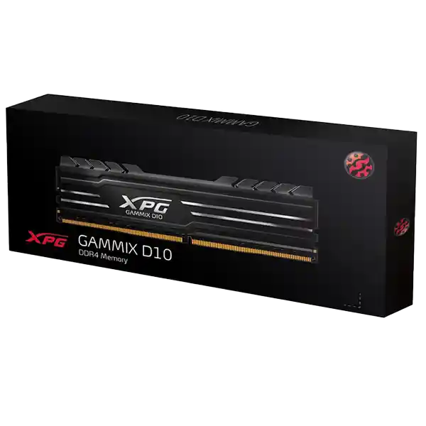 XPG Memoria Ram Pc Gammix D10 DDR4 16 Gb 3000 MHz Black