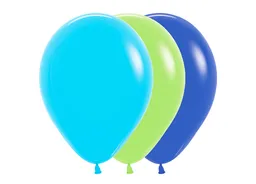 Bombas Globo Biodegradable De Latex Lisa Colores Niño R12