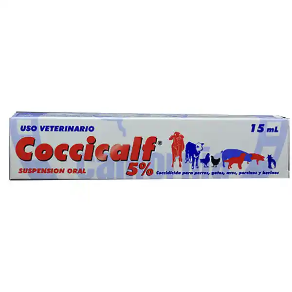 Coccicalf 5% Suspensión 15 mL (5 g)