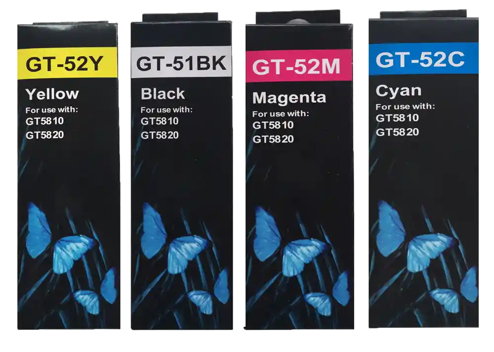 Kit 4 Tintas Para Gt51 5810 5820 315 Generica