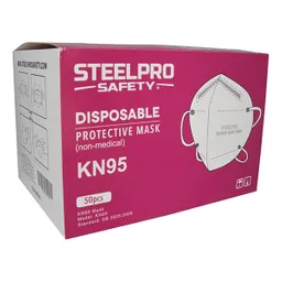 Respirador Tapabocas KN95 Steelpro Bolsa por 10 unidades