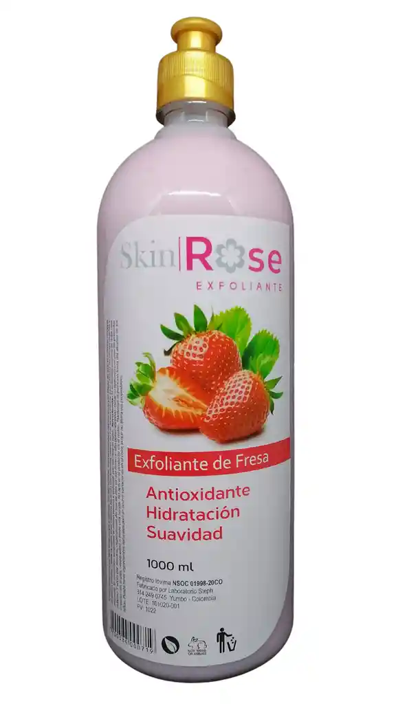 exFoliante de fresa x1000ml