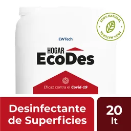 Superficies Desinfectante De 20L Ecodes Hogar