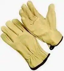 guantes reforzados amarillos