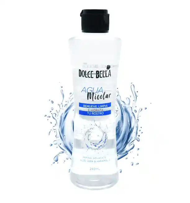 agua micelar dolce bella 240 ml