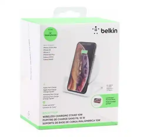 Belkin Cargador Inalámbrico 10w Para Iphone 8/x/xs/xs Max