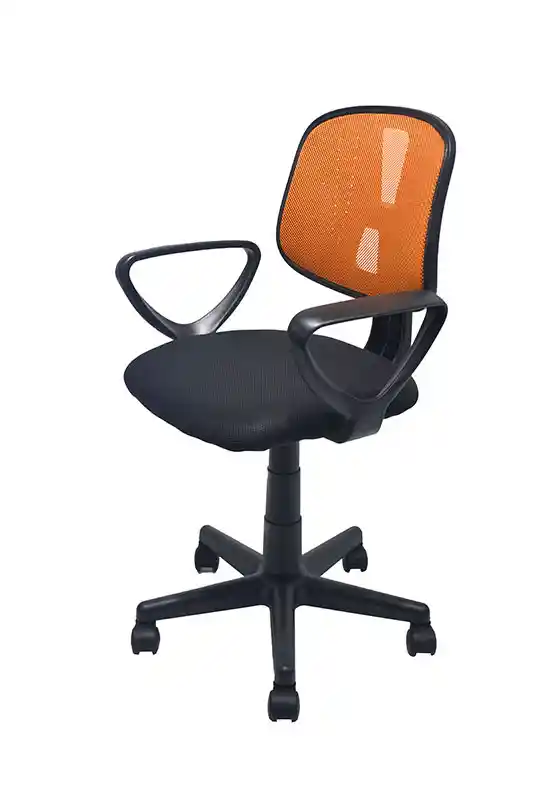 Silla Operativa De Oficina Naranja  ID134