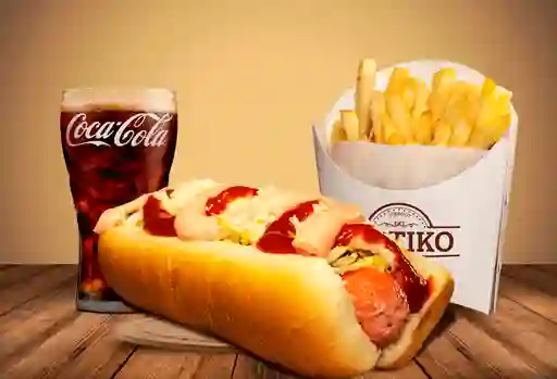 Combo Super American Hot Dog