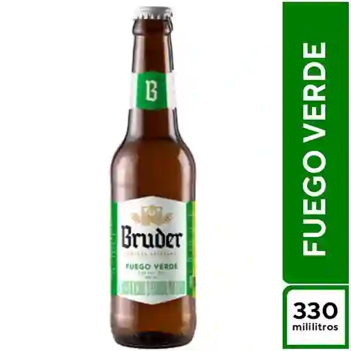 Artesanal Bruder Fuego Verde 330 ml