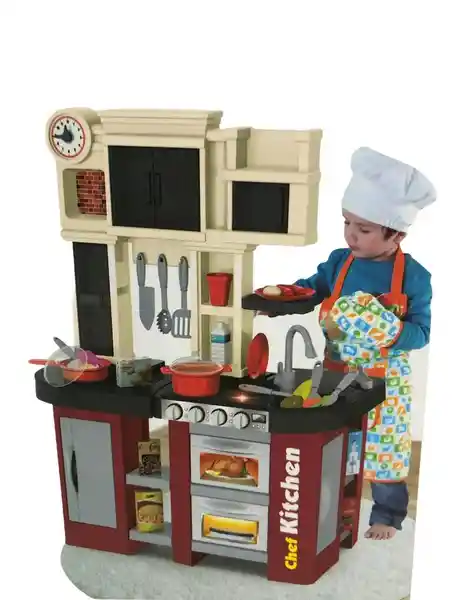 Rav Toys Cocina de Juguete Chef Para Niño y Niña