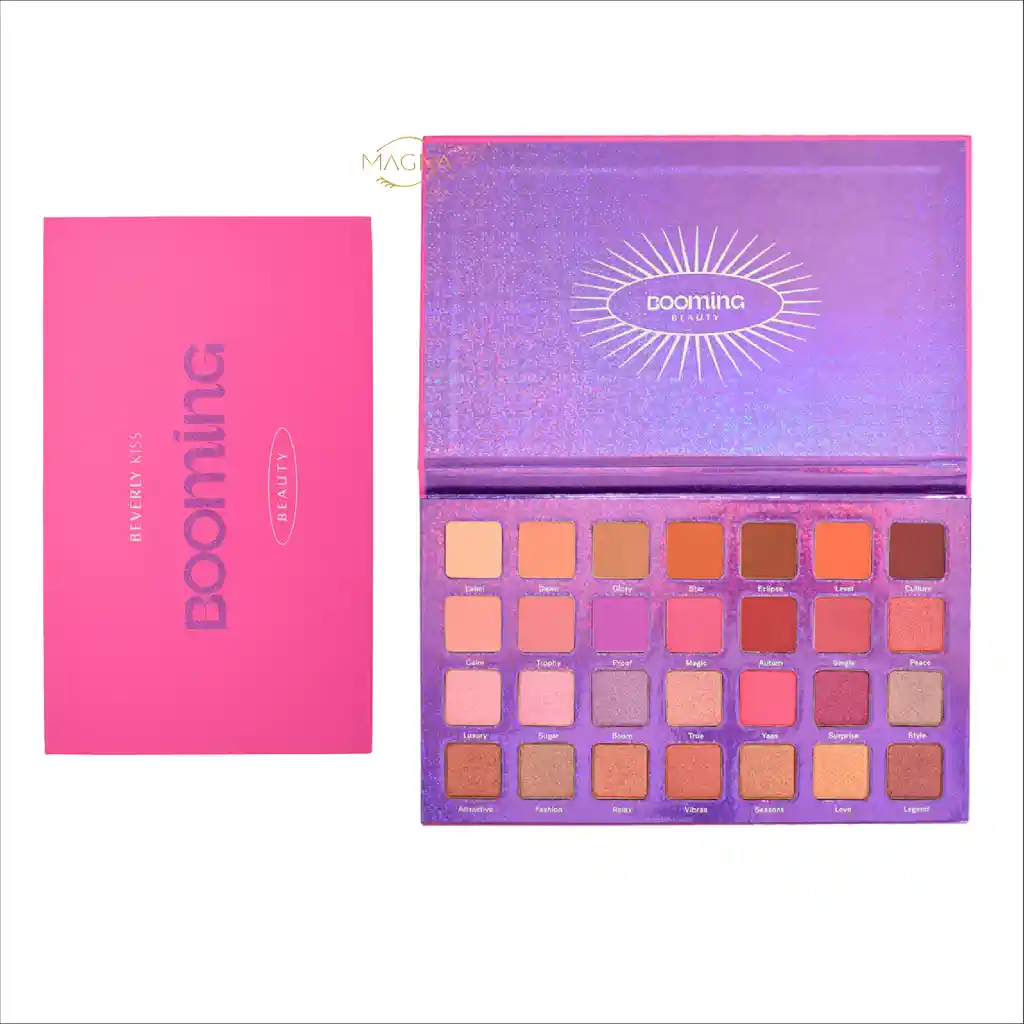 Kiss Paleta De Sombras Beberlybooming