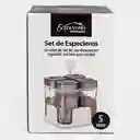 Expressions Set Especieros Vidrio Con Base 100 mL 78752002