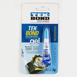 Tekbond Adhesivo Instantáneo Gel 3 g 69957326452