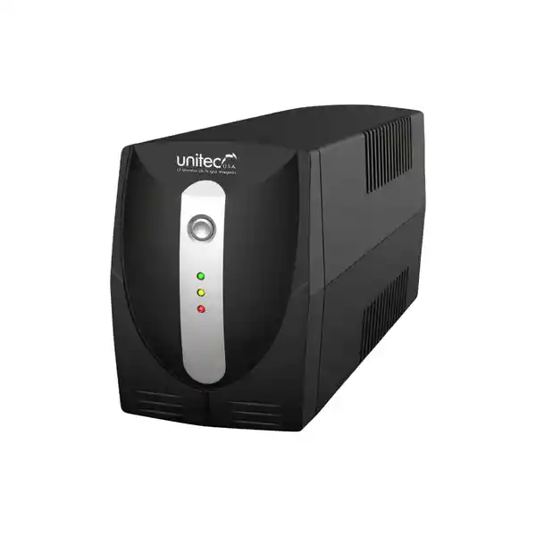 Unitec Ups Interactiva P. Usb Led Un I 1500Va 6 Tomas