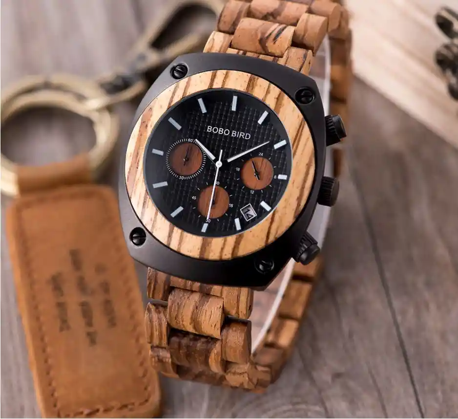 Reloj Bobo Bird Para Hombre En Madera 