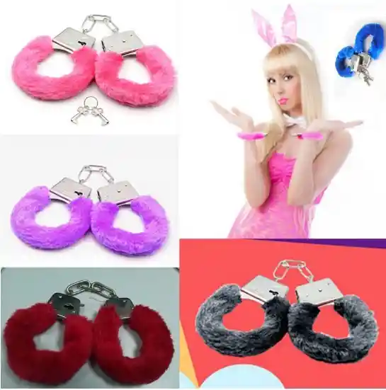 Esposas Sexual Metalica Con Felpa