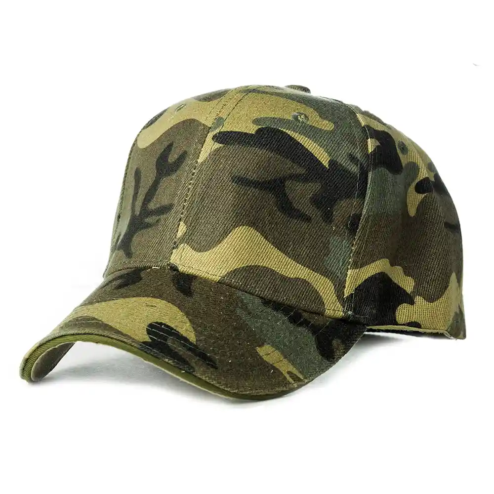 Gorra Militar Cachucha Camuflada Sol Unisex Ajustable