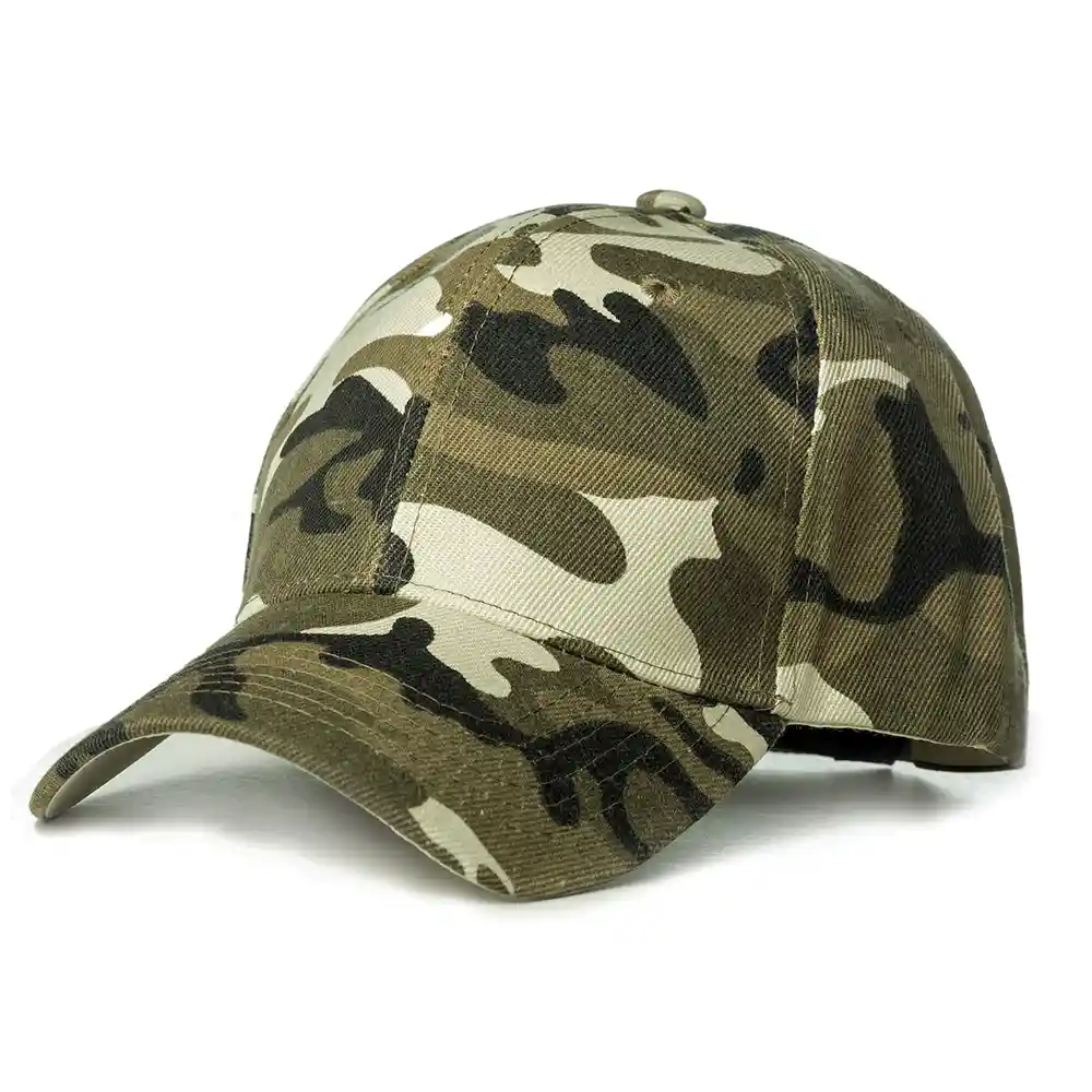 Gorra Militar Cachucha Camuflada Sol Unisex Ajustable