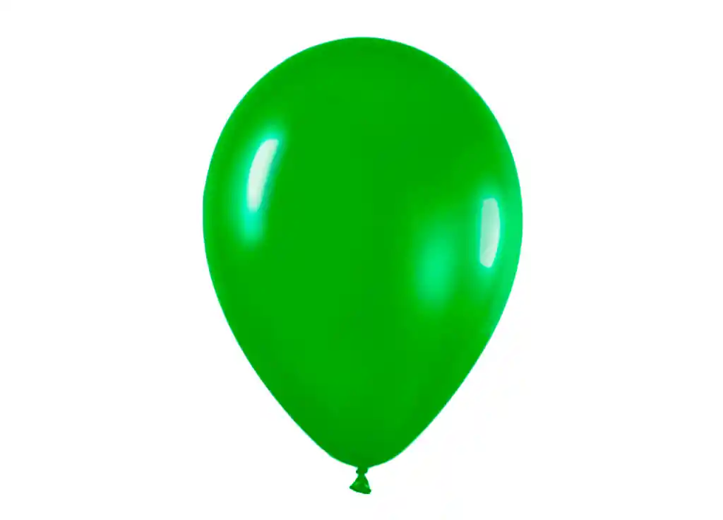 Bombas Globo Biodegradable De Latex Verde R12