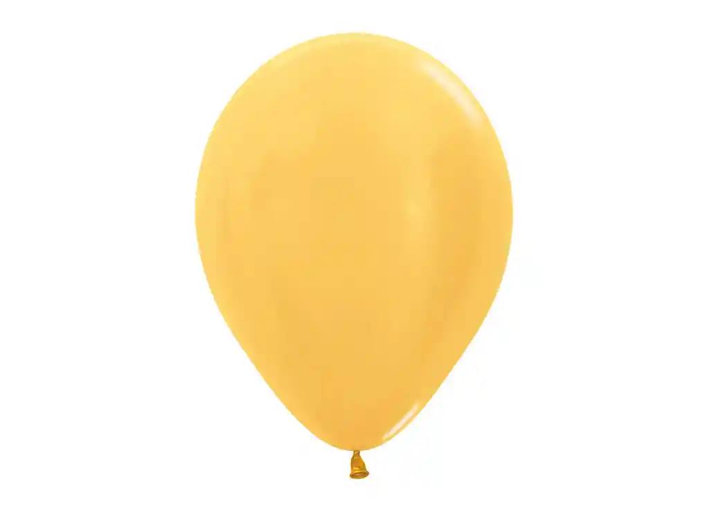 Bombas Globo Biodegradable De Latex Doradas R12