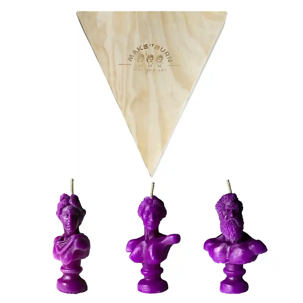 Dioses Mini  Set x 3 Morado