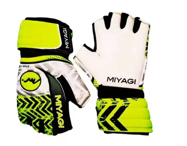 Guantes Arquero Látex Fútbol Sala Futsal Miyagi Nuevo Modelo