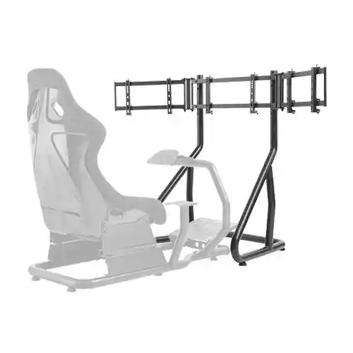 SOPORTE 3 TVs PARA SIMULADOR DE CARRERAS