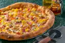 Pizza Hawaiana con Queso Azul