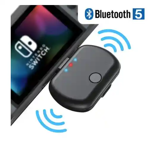 Nintendo Adaptador De Audio Bluetooth Transmisor Para Switch