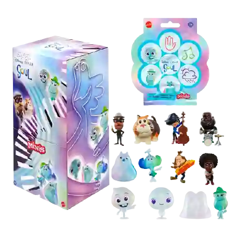 Disney Pixar Figura Mini Soul Colección Completa