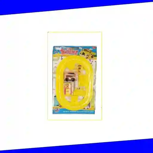 Pista Mini Infantil Niños Juguete Juguetería Didáctico Amarillo