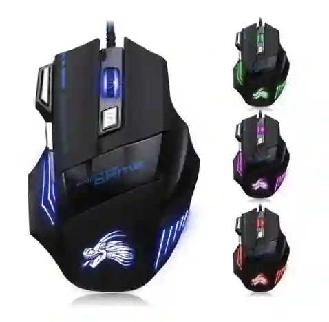 Mouse Gamer 6 botones