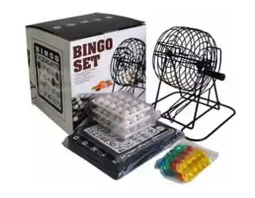 Bingo Set Familiar Juego de Mesa