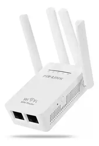 Repetidor Extensor Router Pix-link Wifi 300mbps Rompemuros