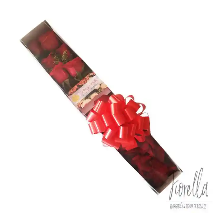 caja de rosas 