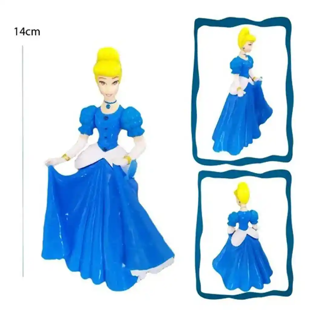 Muñecas Princesas Azul