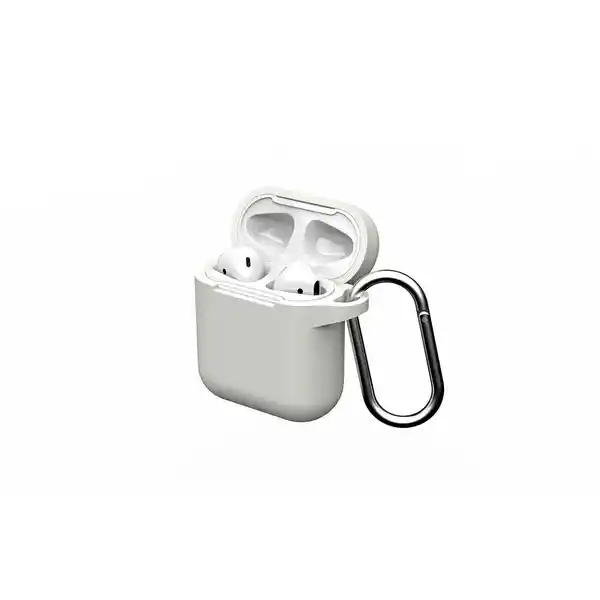 Gear4 Funda Apoyo Para Airpod 1 y 2 Blanco