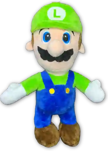 Peluche de Luigi personaje Mario Bross