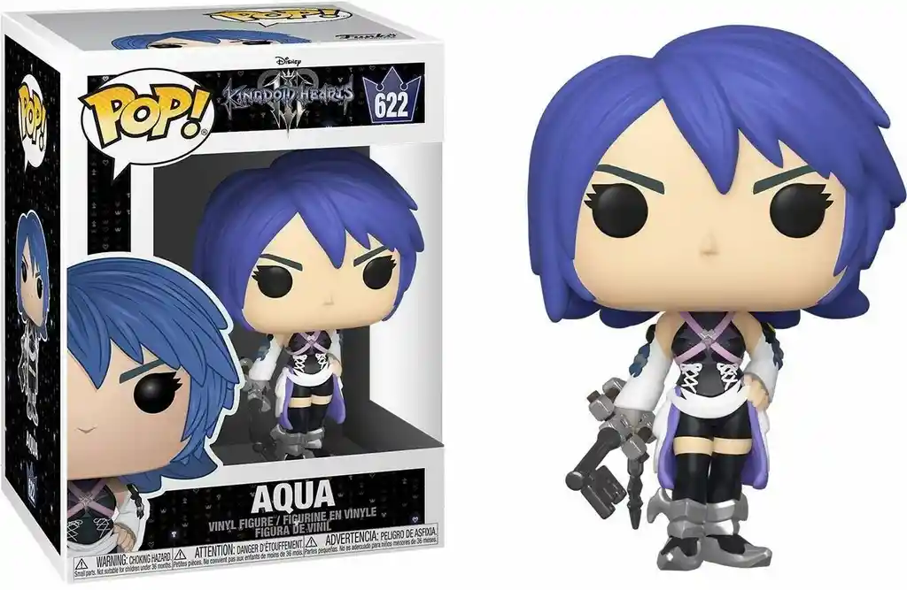 Funko Pop Disney Kingdom Hearts 3 S2 Aqua (622)