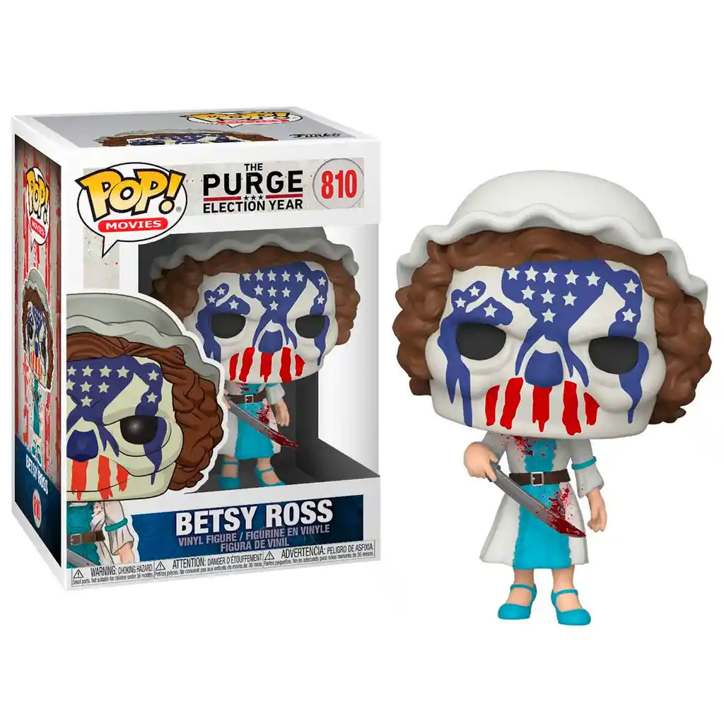 Funko Pop Pruge Betsy Ross Elect Year - La Purga (810)