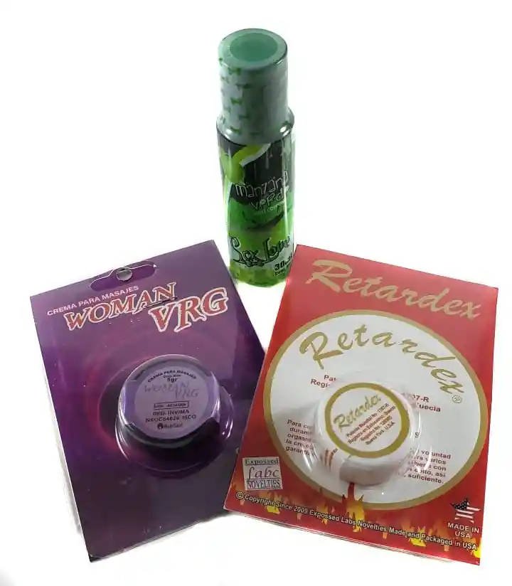 KIT ACEITE COMEST + CREMA ESTRECHANT VAG + RETARDANTE MASCU