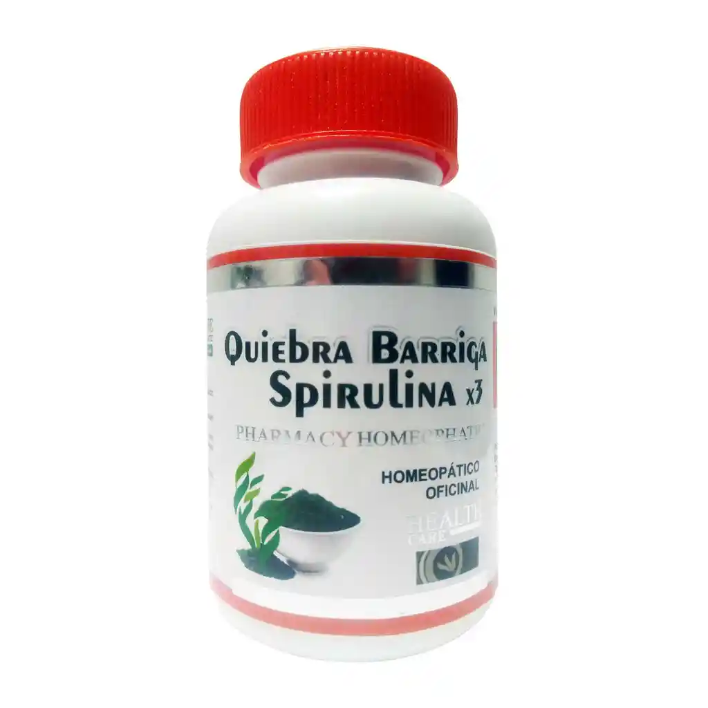 Quiebra Barriga + Spirulina 60 Capsulas