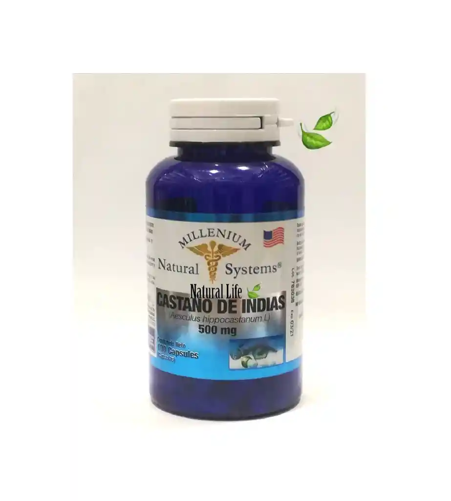 castaño de indias 500mg x100 americano