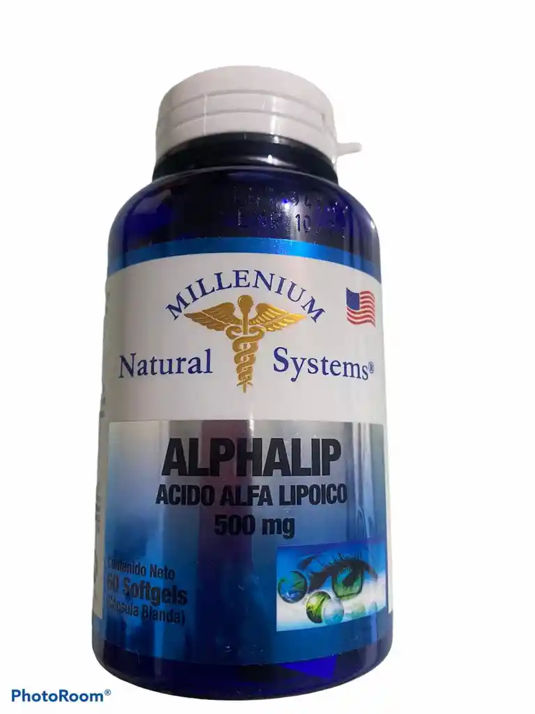 NATURAL SYSTEMS Acido Alfa Lipoico 500Mg X60 Softgels Americano