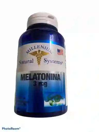 melatonina 3mg x120 softgels natural systems americana