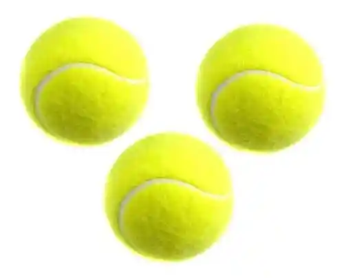 Pelotas X3 Unidades Tenis Pelota Juego 