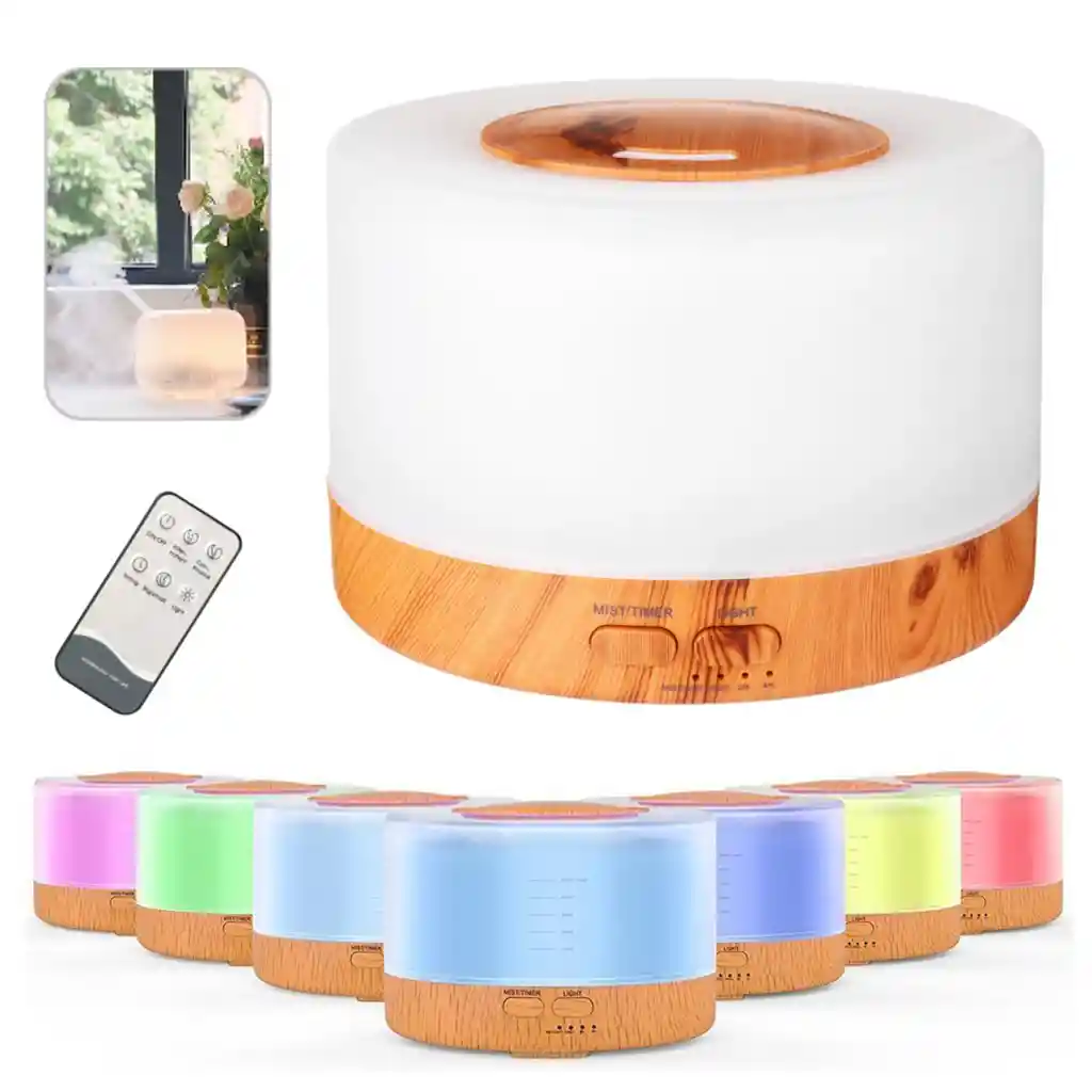 HUMIDIFICADOR Difusor De Aromas 400 Ml Ultrasónico