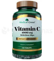 Medical Green Vitamin C with Rose Hips